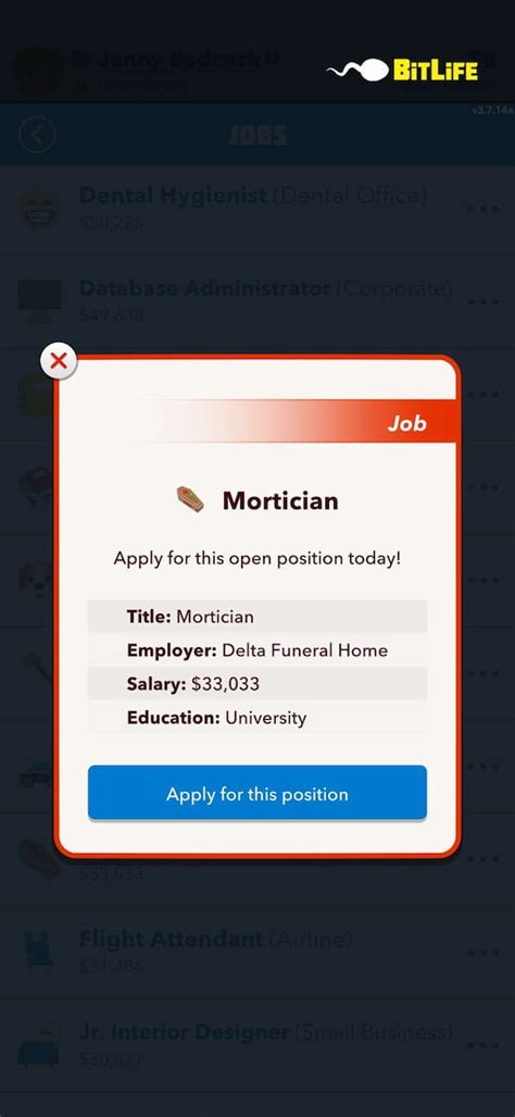 how to be a mortician in bitlife|BitLife mortician